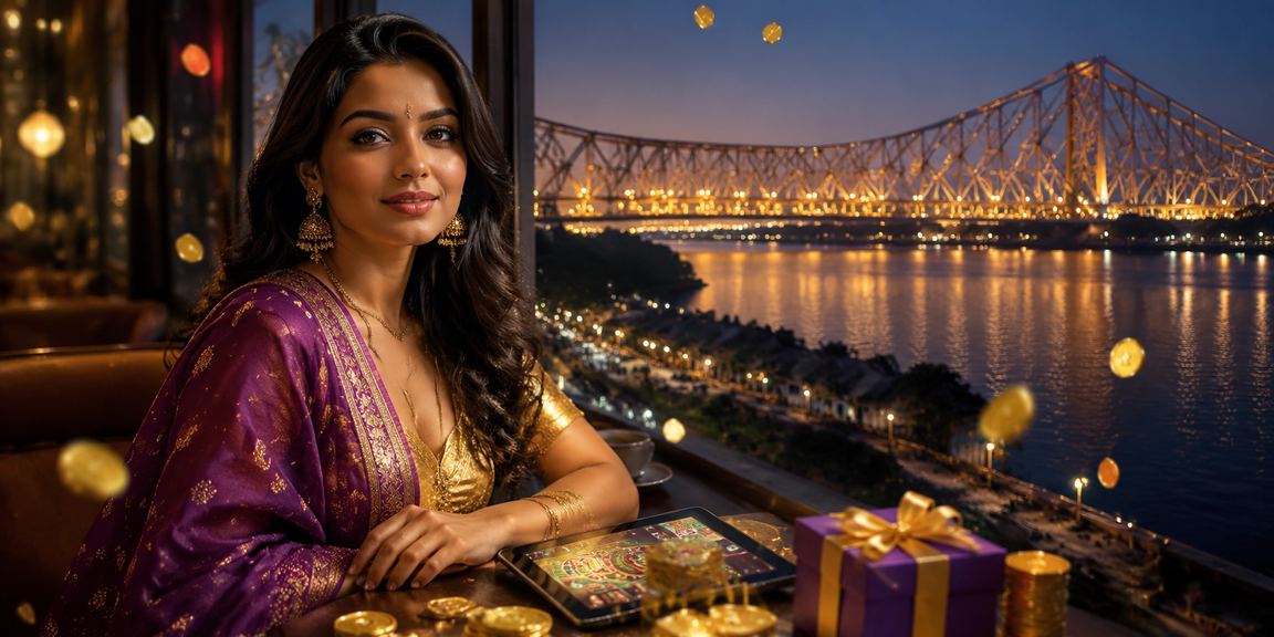 User logging into casino app in India